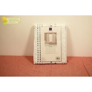 Lush Décor 52x63" Hygge Striped Window Curtain Panels